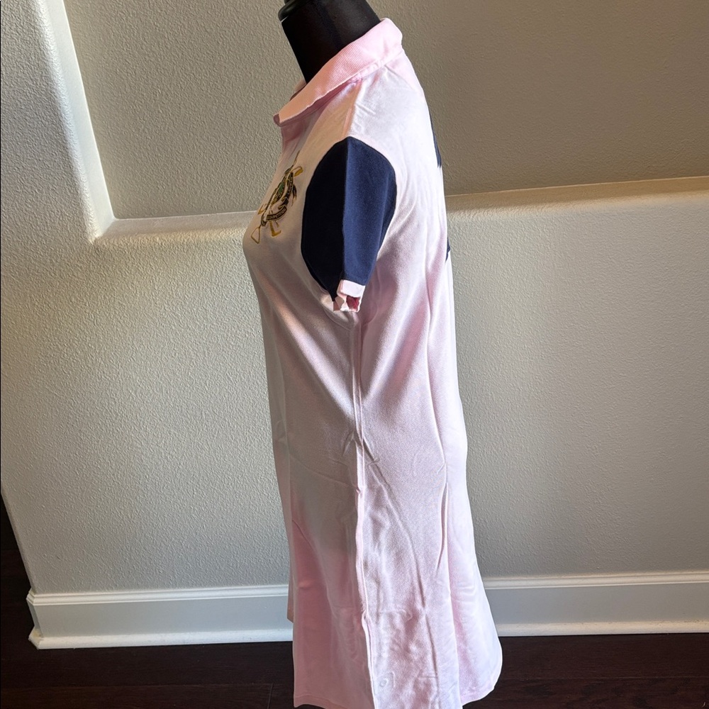 Ralph Lauren sport dress size L. 100%. Cotton. Large embroidered crest logo. - Picture 4 of 6